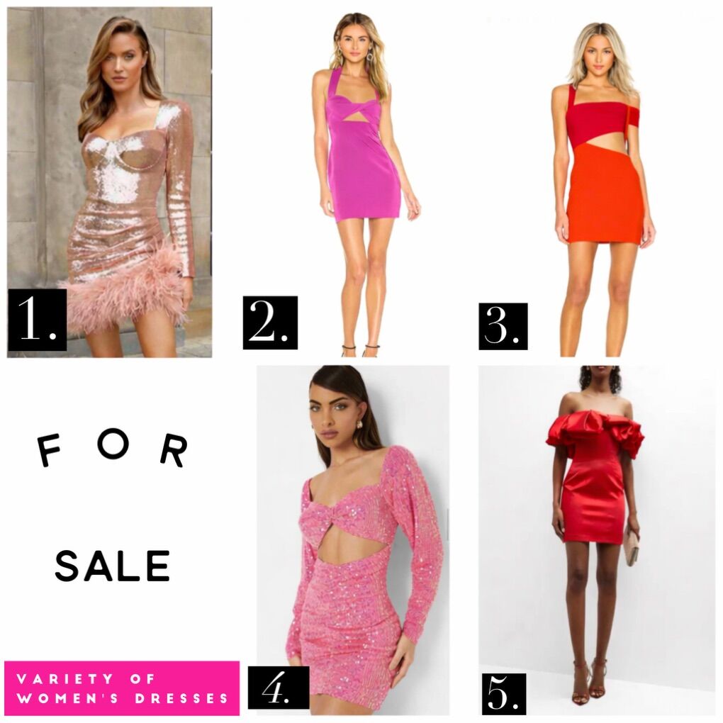 Variety Of Womens Dresses For Sale