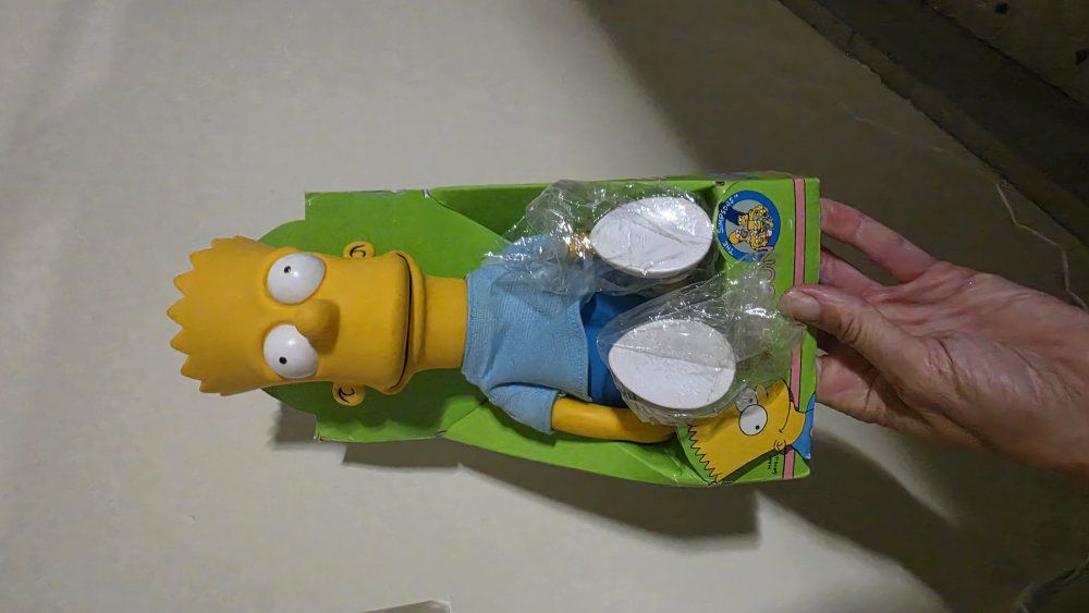 Bart Simpson The Simpsons Collectible Boxed Plush