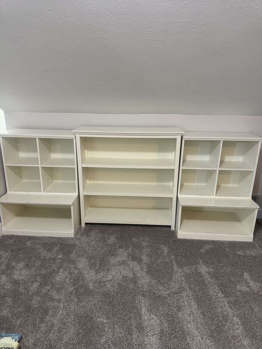 Pottery Barn Bookshelf and Organizer