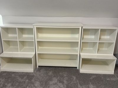 Pottery Barn Bookshelf and Organizer
