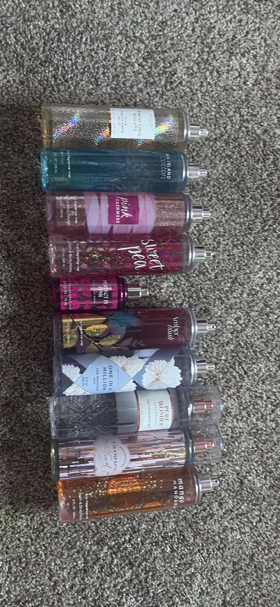 Bath & Body Works fine fragrance mists bundle