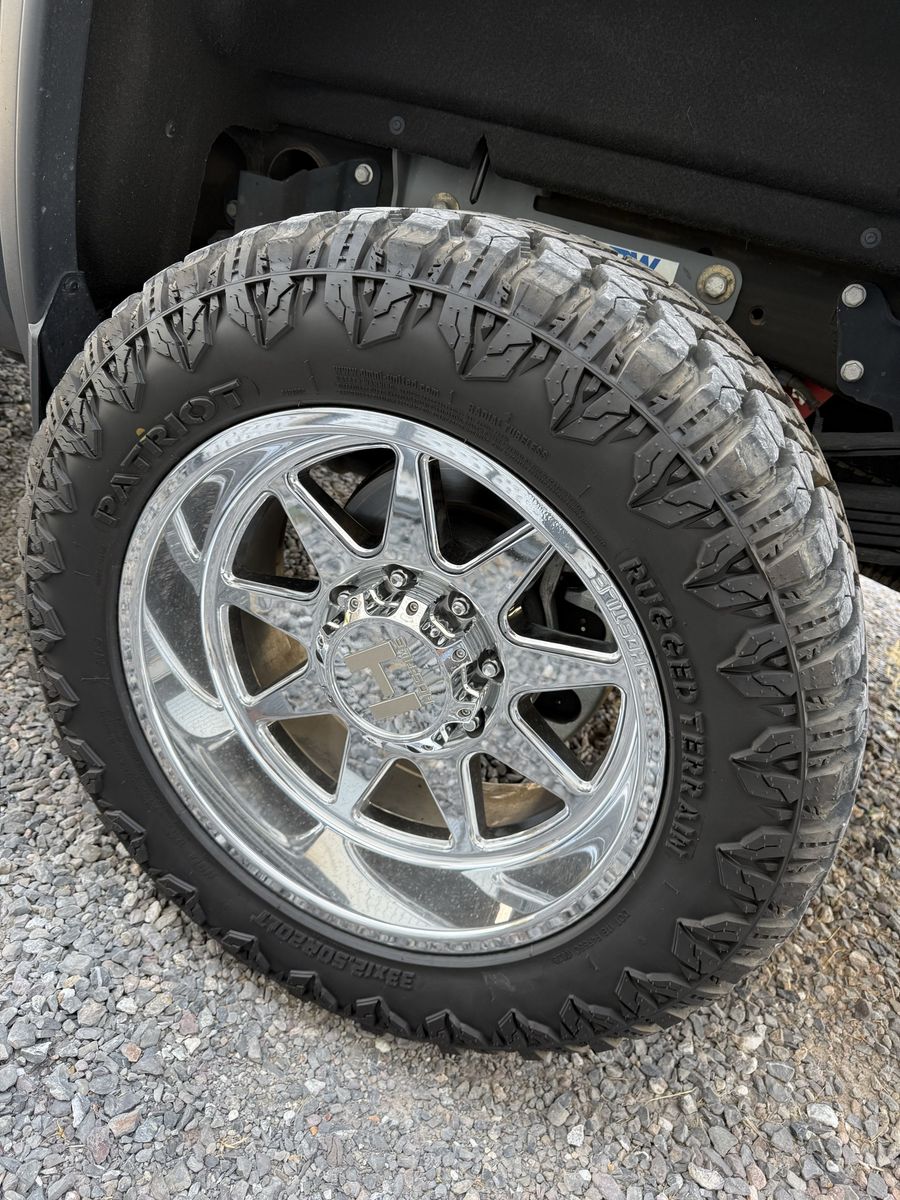 Patriot Rugged Terrain on Hostile 9 Spoke Wheels