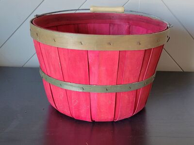 Red and Green Basket