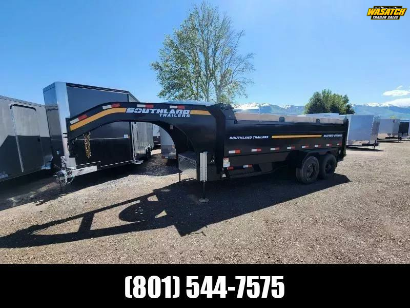 2026 Southland Trailers 7X16 24KHS WHD GN Dump Trailer