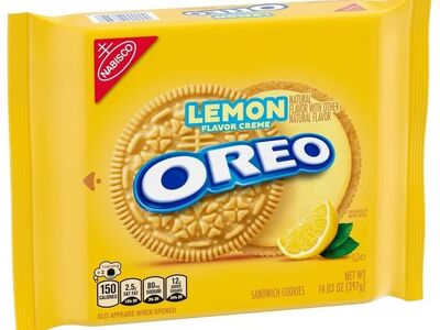 Nabisco Oreo Lemon Creme Sandwich Cookies 14.03 oz. #96075
