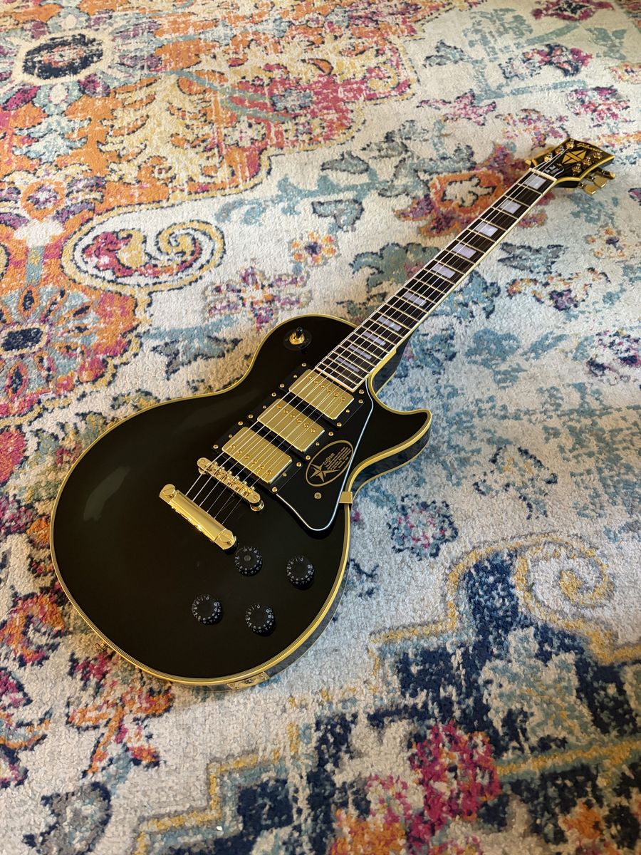 Pro set up, Black Beauty Les Paul “Chibson”