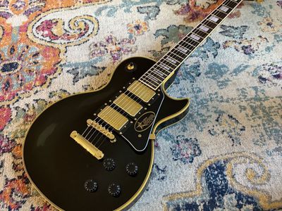 Pro set up, Black Beauty Les Paul “Chibson”