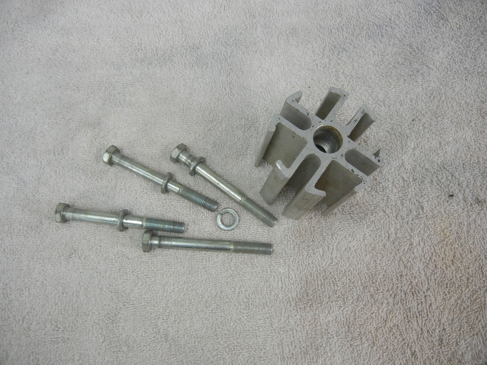 Chevy Aluminum Fan Spacer 3 inch with bolts