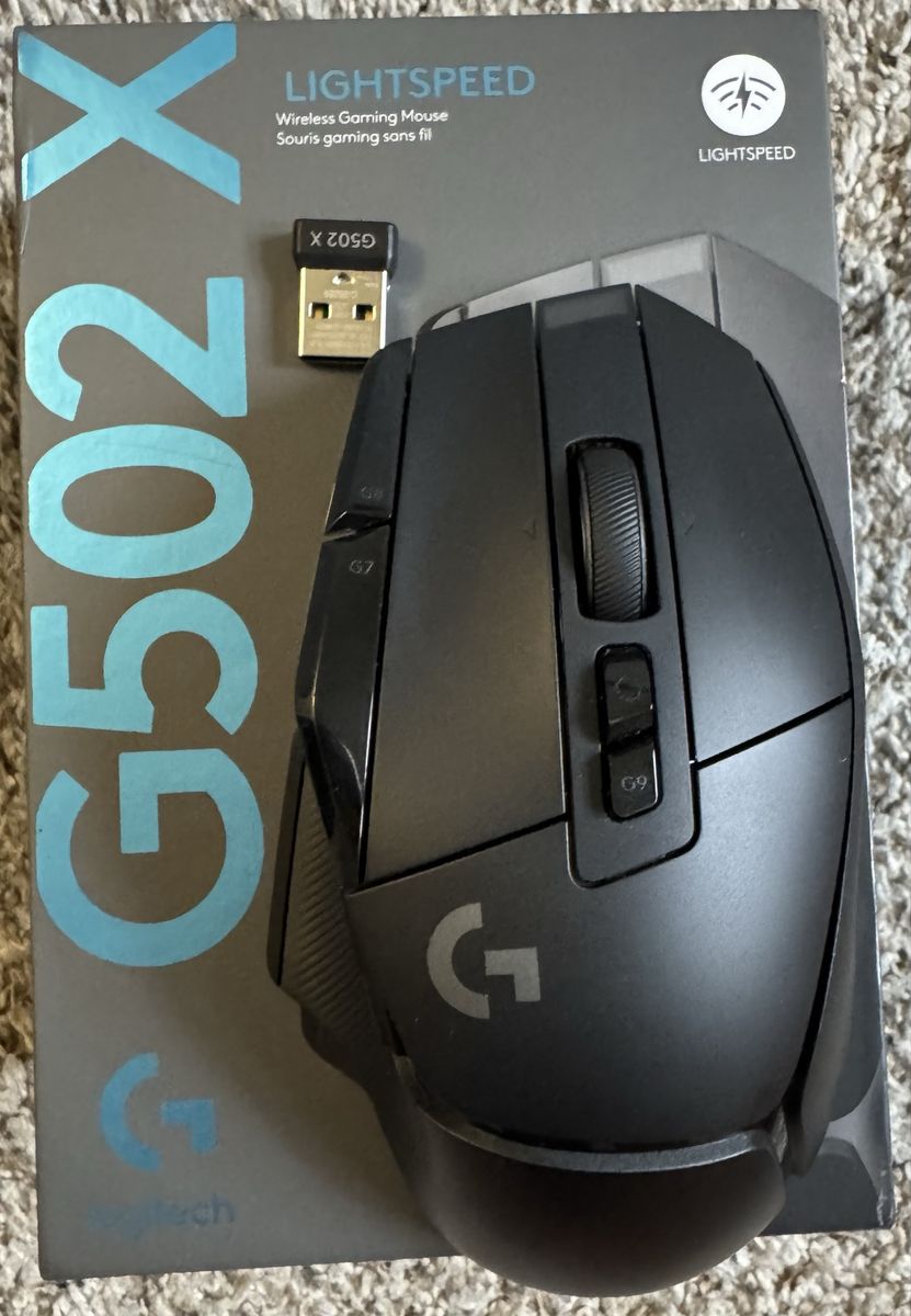 Logitech G502 X Lightspeed Wireless Gaming Mouse