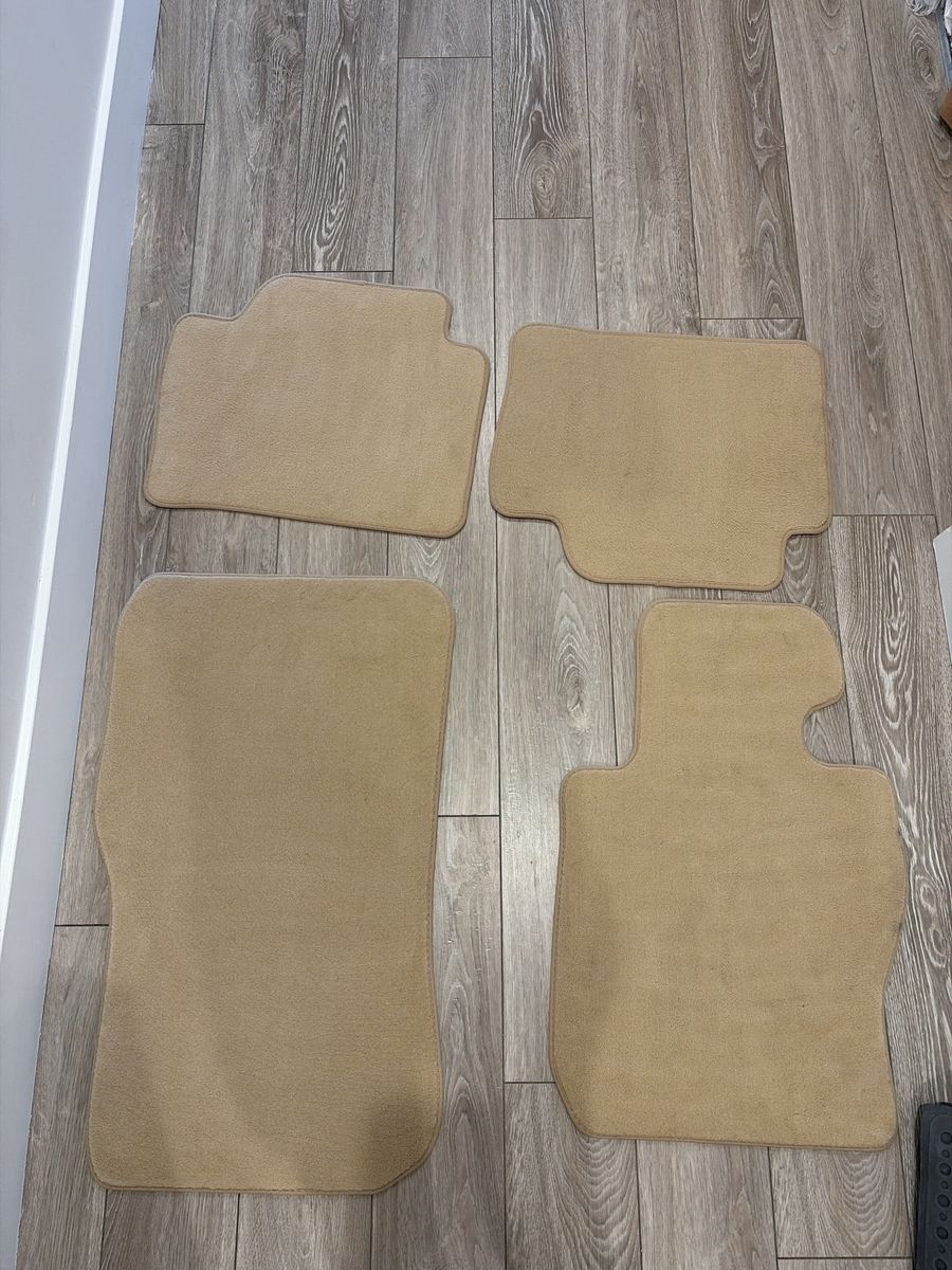BMW 328i Tan Car Floor Mats - Full Set of 4