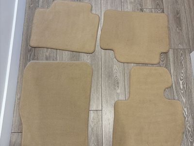 BMW 328i Tan Car Floor Mats - Full Set of 4
