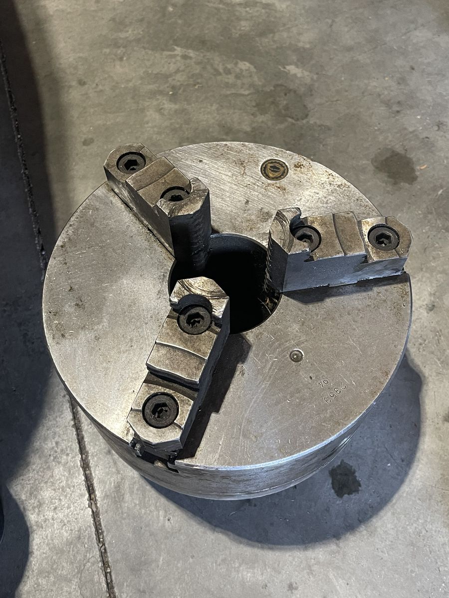 Bison 2353 3-Jaw Lathe Chuck - Precision Metalworking Tool, Used