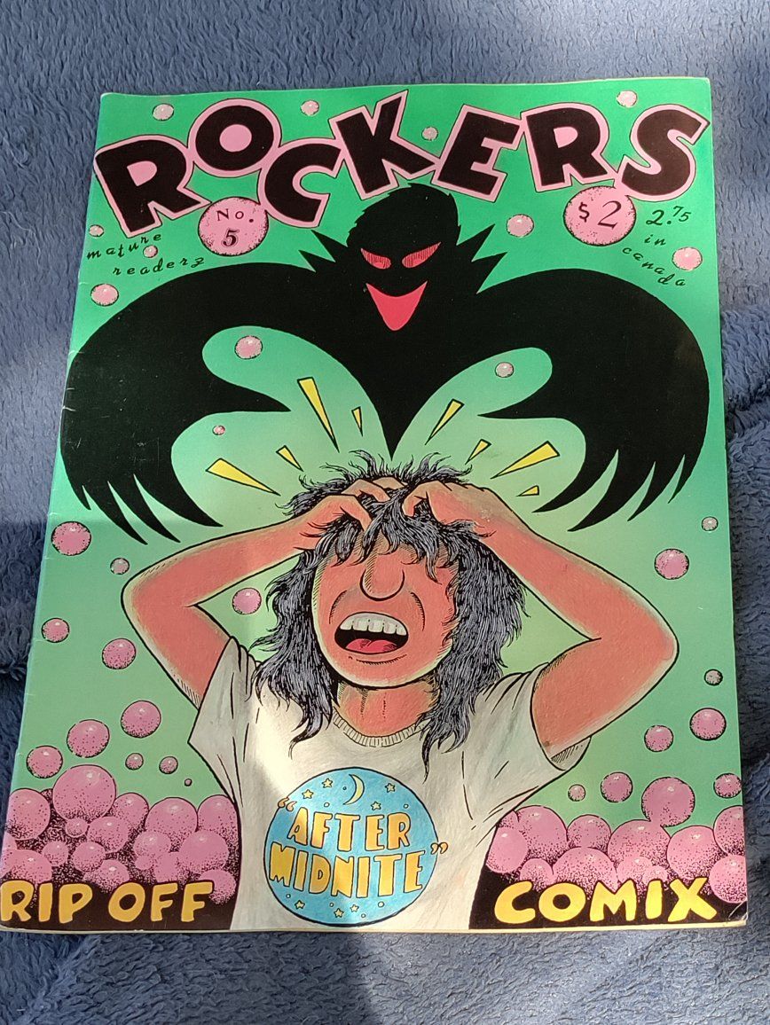 Rockers Comix No. 5 "After Midnite" Mature Readers Rip Off Press Comic Book