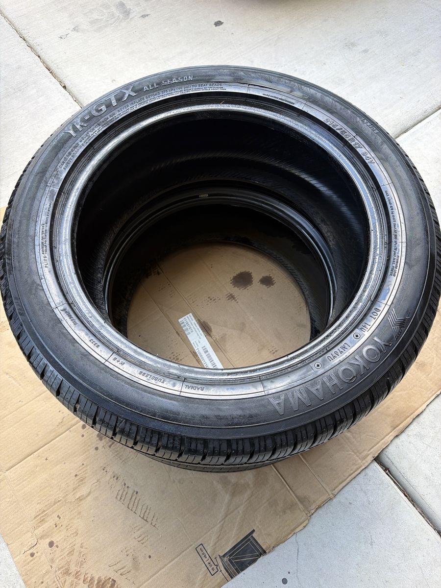 2- Yokohama YK-GTX All-Season Radial Tubeless Tire 215/55R17 94V