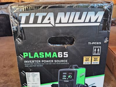 Plasma Cutter - TITANIUM 65 Amp Plasma Cutter