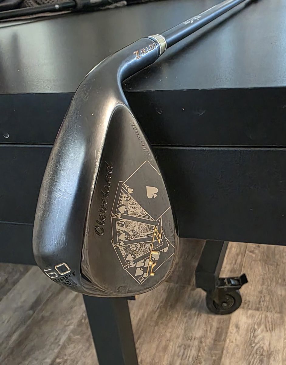 Cleveland 60 Degree Wedge with Fujikura Axiom 105 S Shaft limited High Roller wedge.