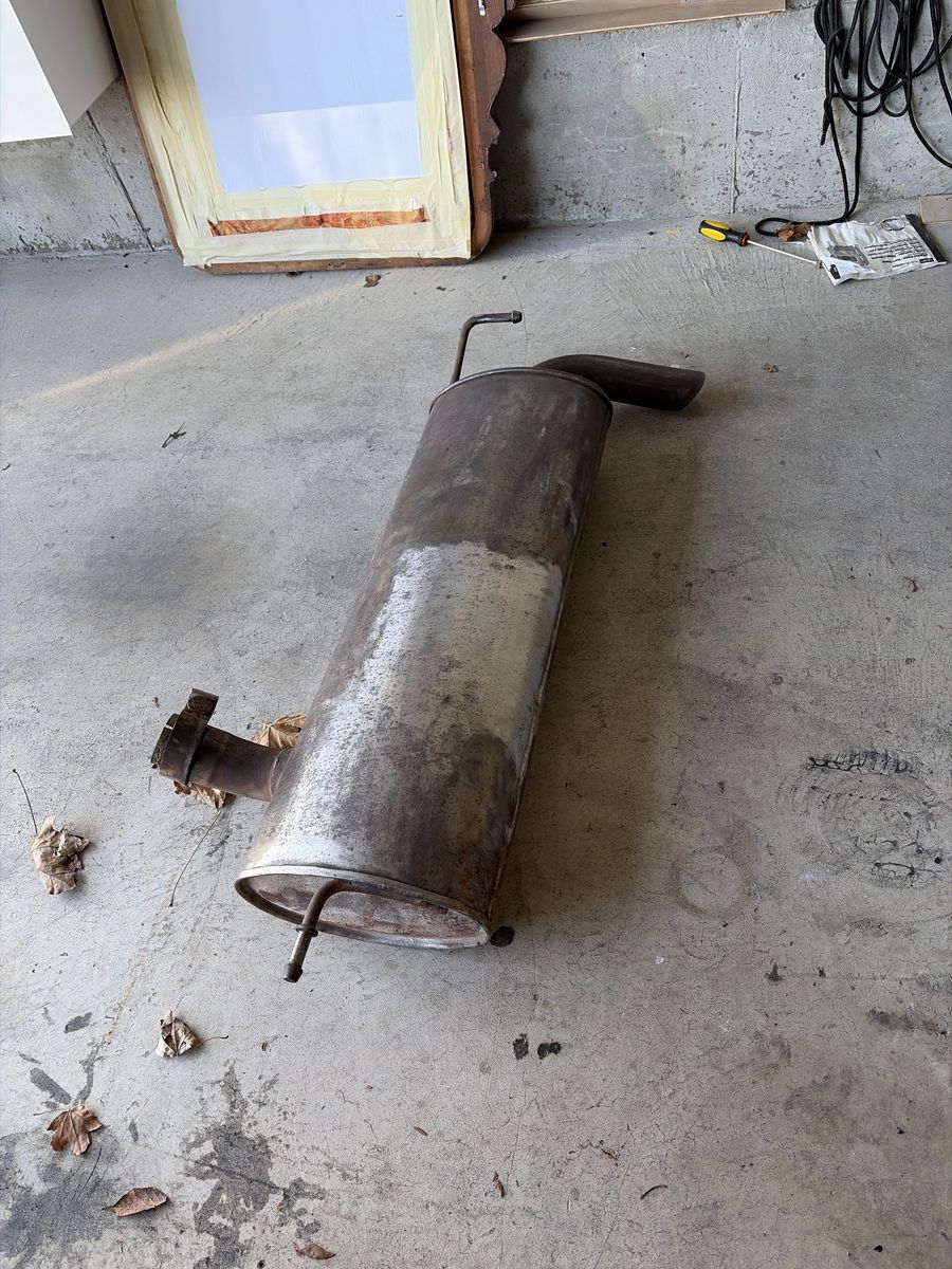 Muffler Jeep Wrangler 2008