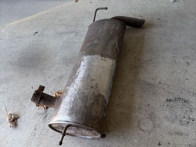 Muffler Jeep Wrangler 2008