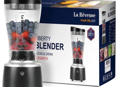 La Rêveuse Liberty Portable Blender - Blend & Drink Elegantly, Personal Smoothie Maker