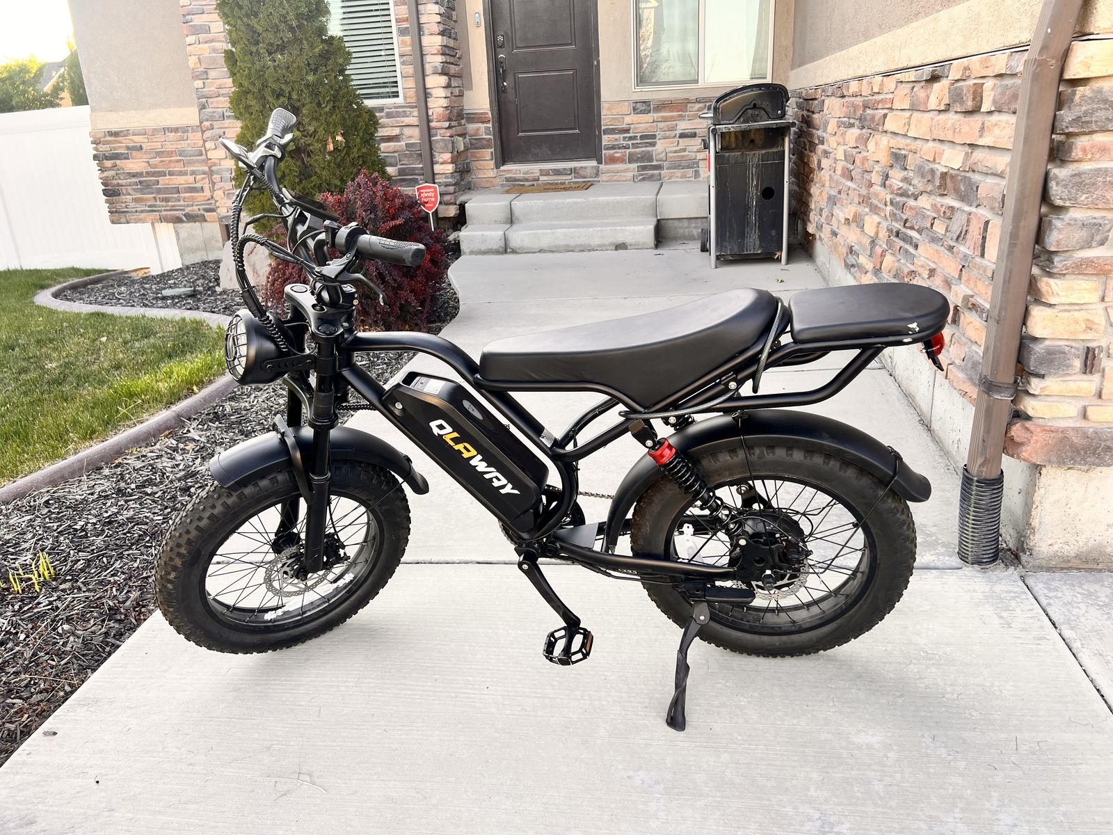 QLAWAY Fat Tire Electric Bike – Excellent Condition