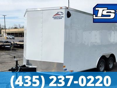 8.5x16 American Hauler Arrow Enclosed Cargo Trailer - 6'6" Interior - 7K GVWR - Ramp Door