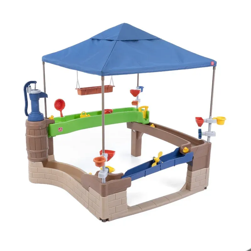 New! Water Toy - Pump & Splash Shady Oasis water activity center
