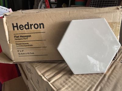 Herdron Hexagon Wall Tile 5”x4”