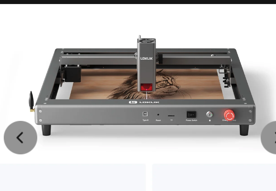 Brand new in box, LOKLiK iEngrave 10W Laser Engraver Laser Engraving Machine Cutter