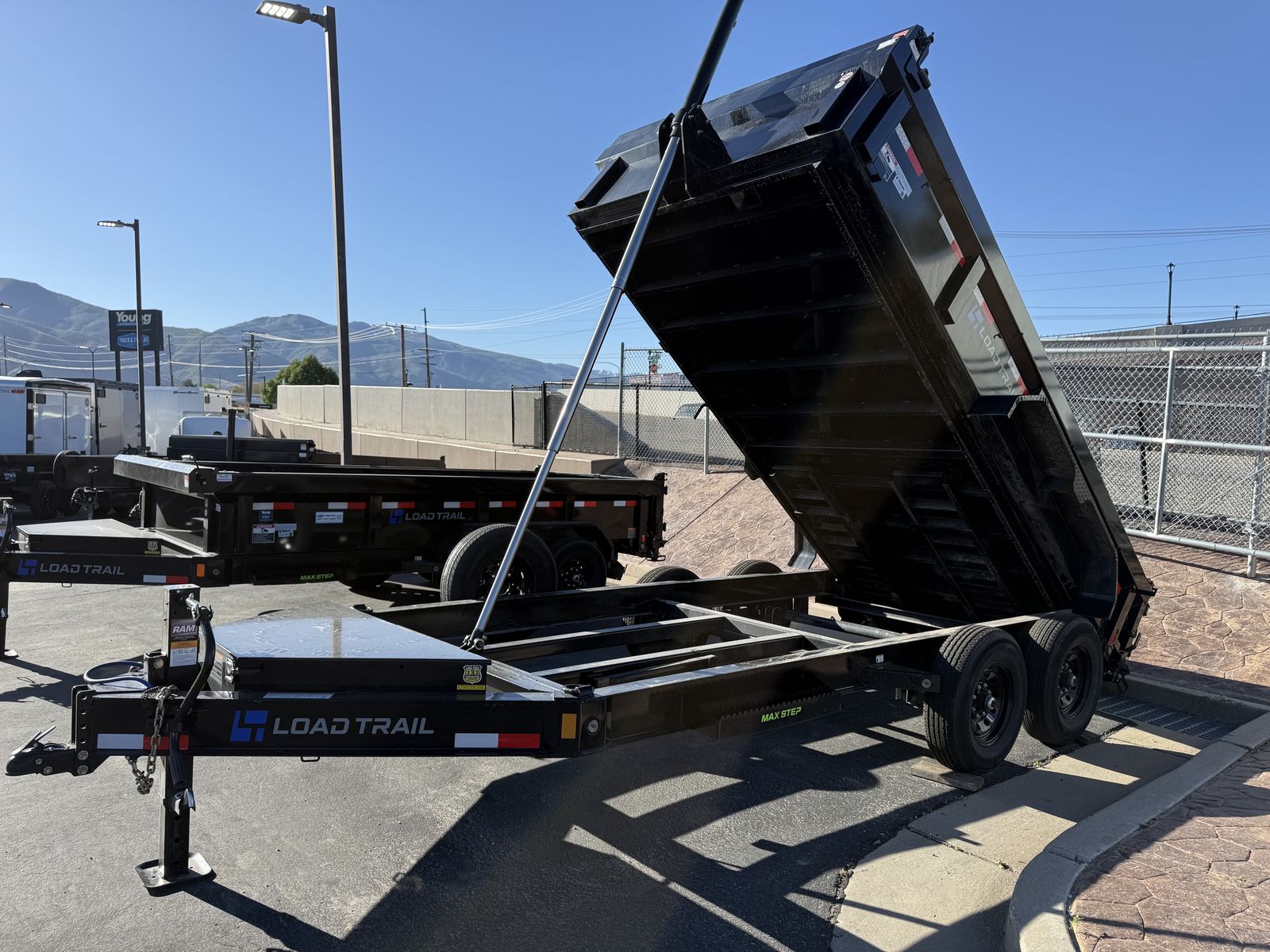 LOAD TRAIL 14’ DUMP TRAILER RENTAL