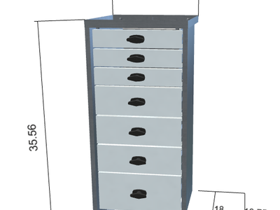 Heavy Duty Aluminum Drawer Package 2 PN13718A