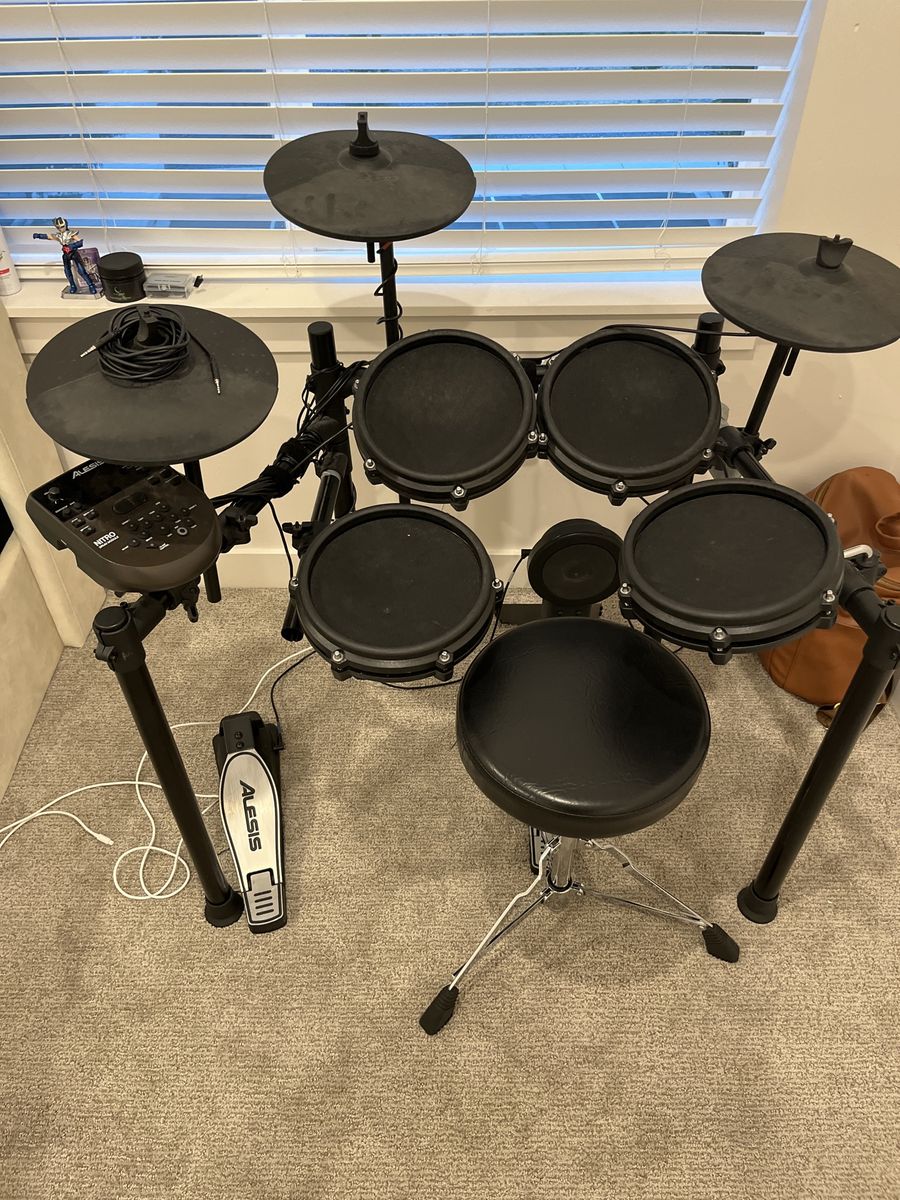 Electric drum set