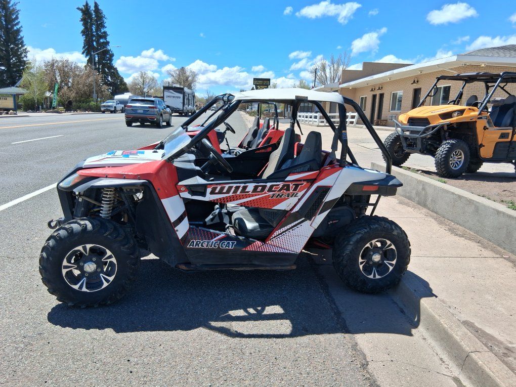 Arctic Cat Wildcat Trail LE Side-by-Side UTV - Red/White