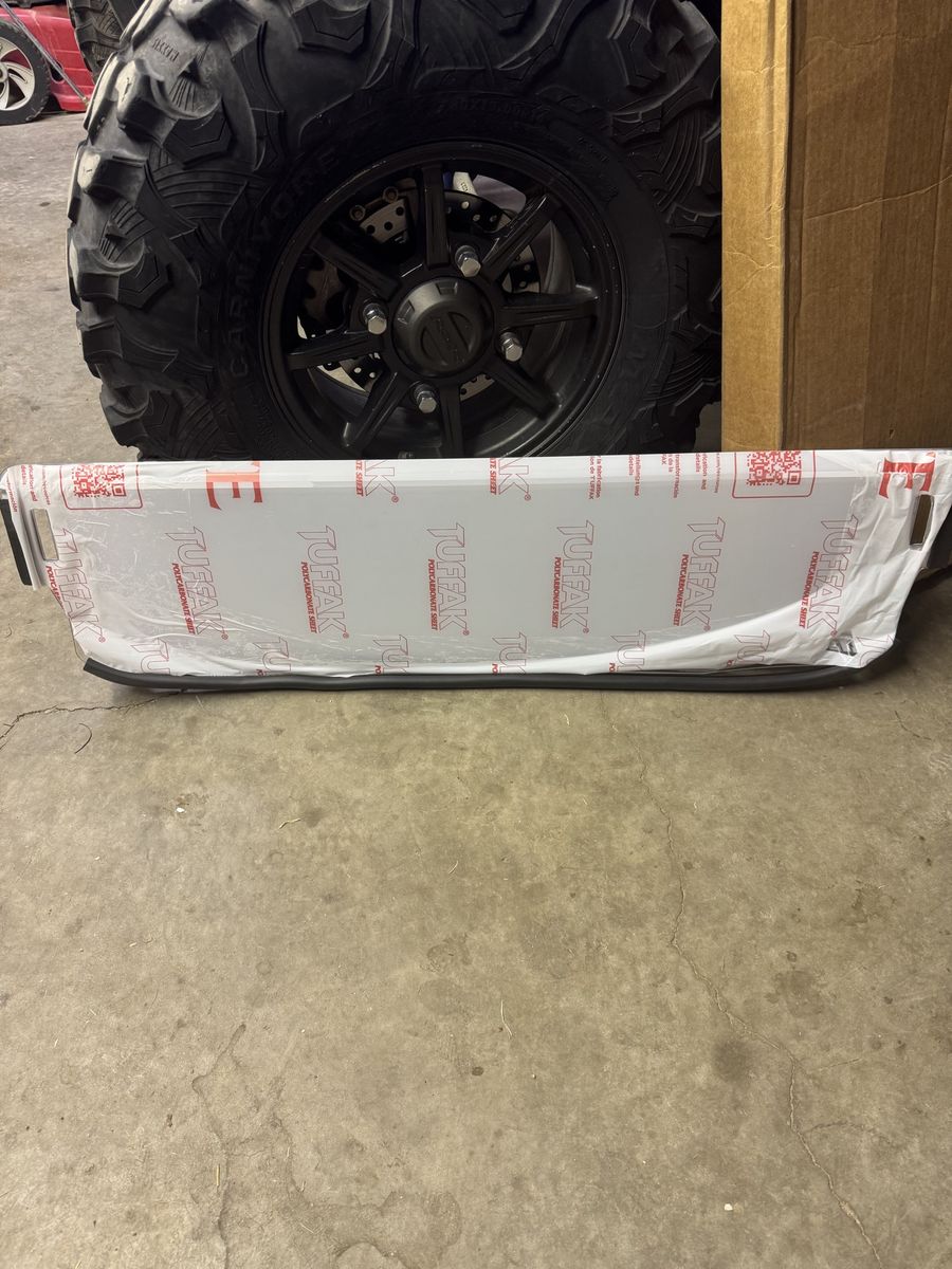 New Polaris RZR Half Windshield