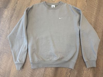 Men’s Nike Crewneck Light Green Heavyweight Size Small
