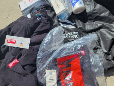 Salt Lake 2002 Winter Olympics & Paralympics Official Apparel & Gear Lot