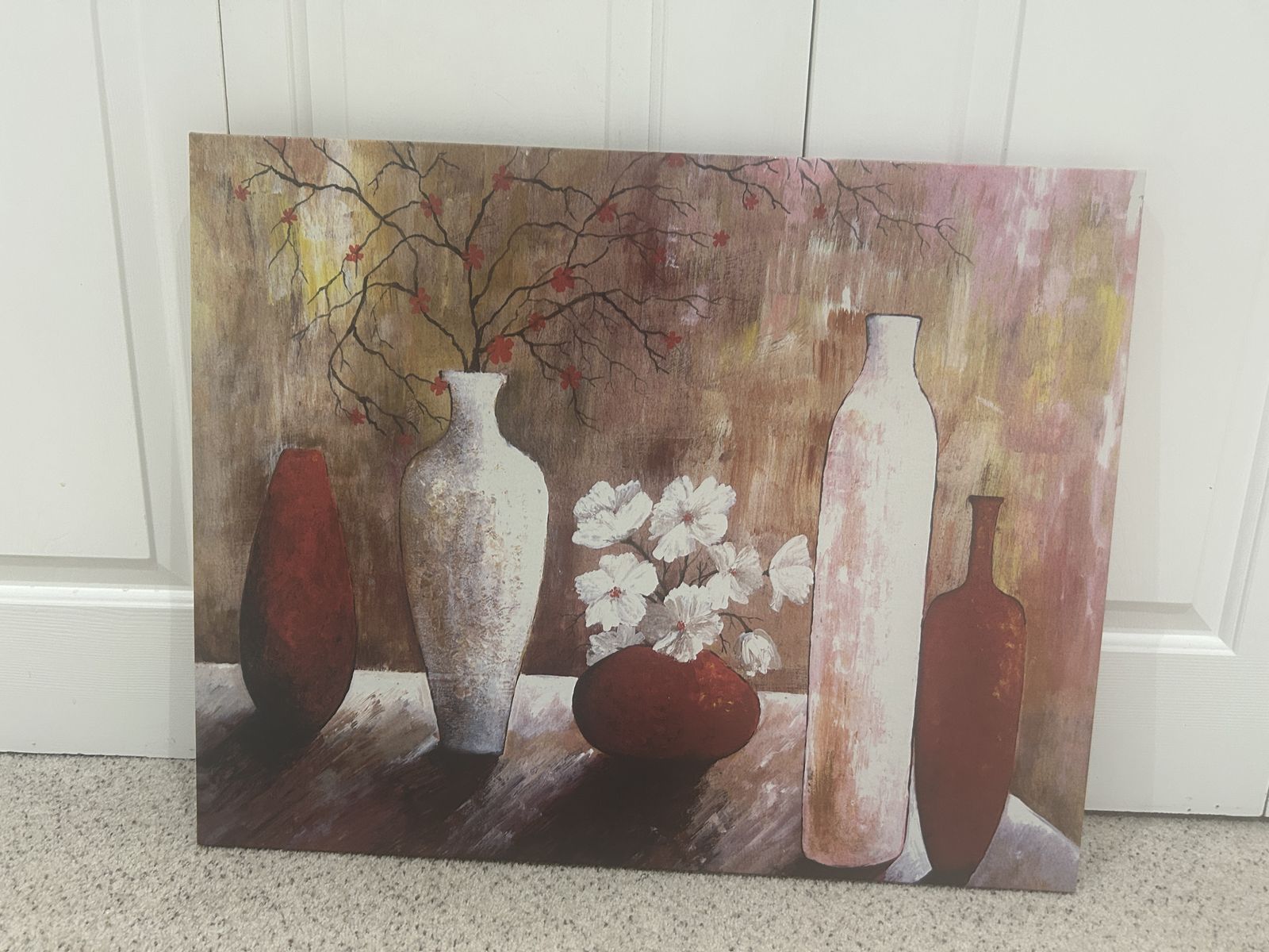 Stunning 28" x 22" Floral & Vase Art Print