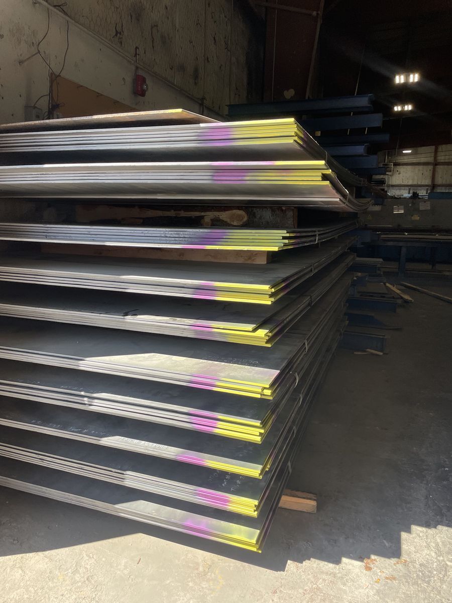 SPECIAL OFFER!! Prime with MTRs Steel Plate – 3/8" x 60" x 120" – $ 535.85 EA.