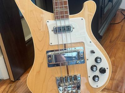 1979 Rickenbacker 4001 Neck Through Mapleglo Bass