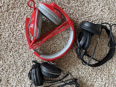 Headphones assorted. Good used condition