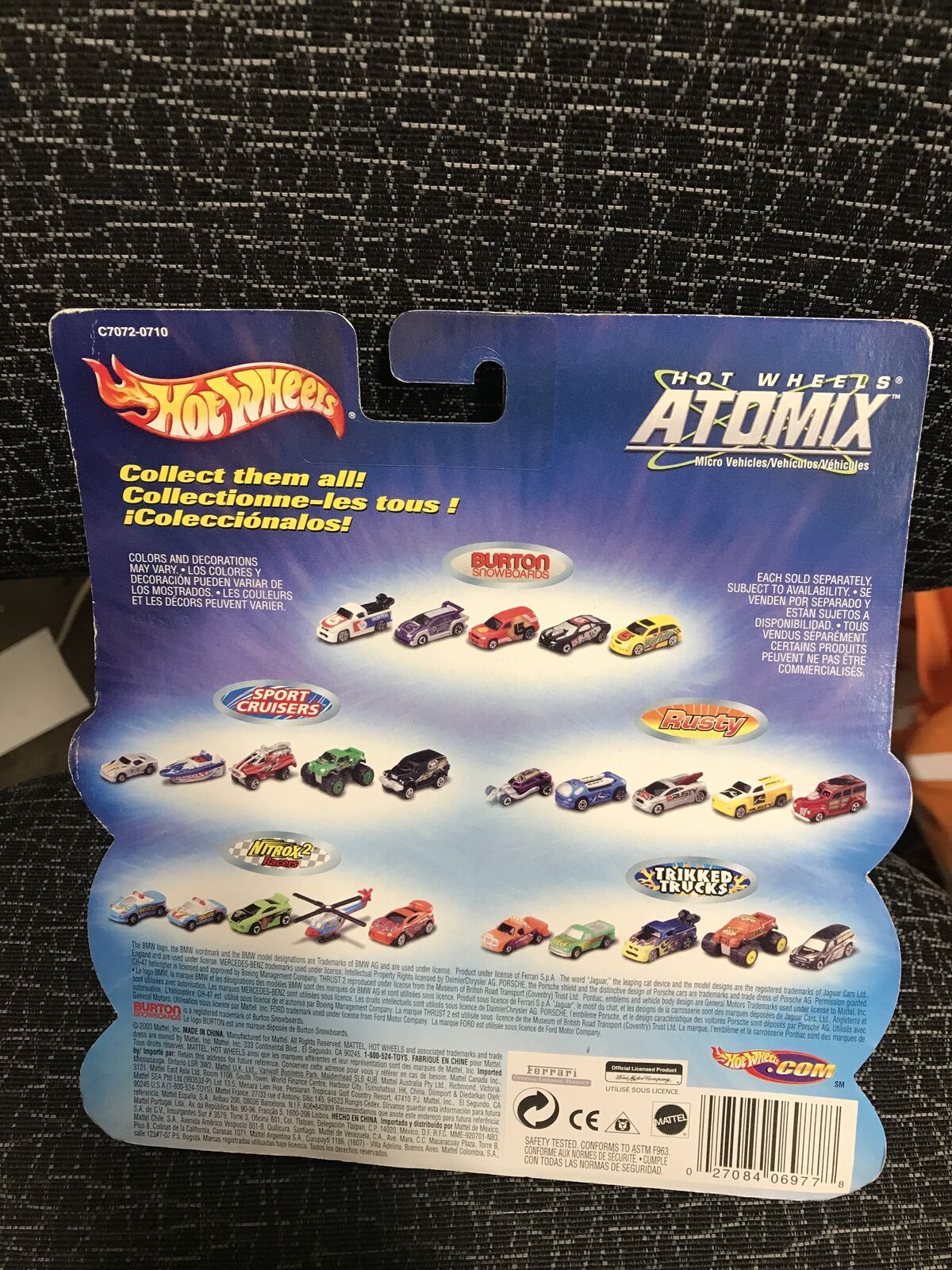 Prototype toy rare Burton micromachine made for Burton snowboards