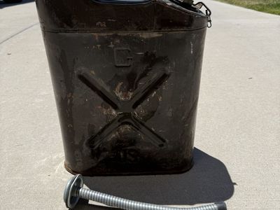 Jerry Can-Green. Comes With Spout