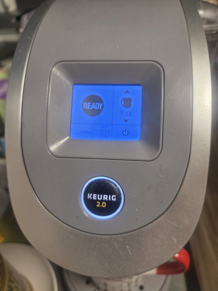 Keurig K2.0 K200 Plus Series Single Serve Coffee Maker Gray with Water Reservoir