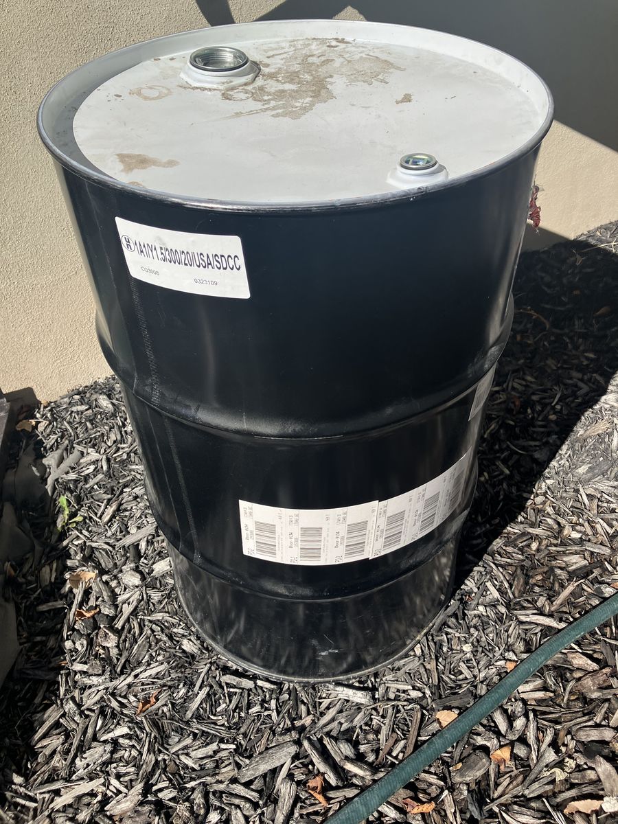 Carbon Steel Tight Head Drum 30 Gallons