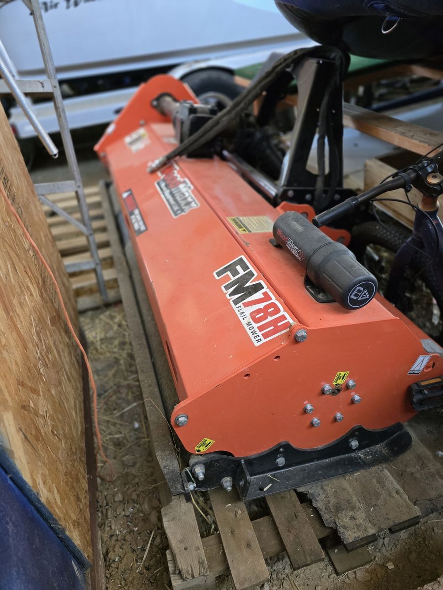 WOODMAXX FM78H Flail mower-PRICE DROP
