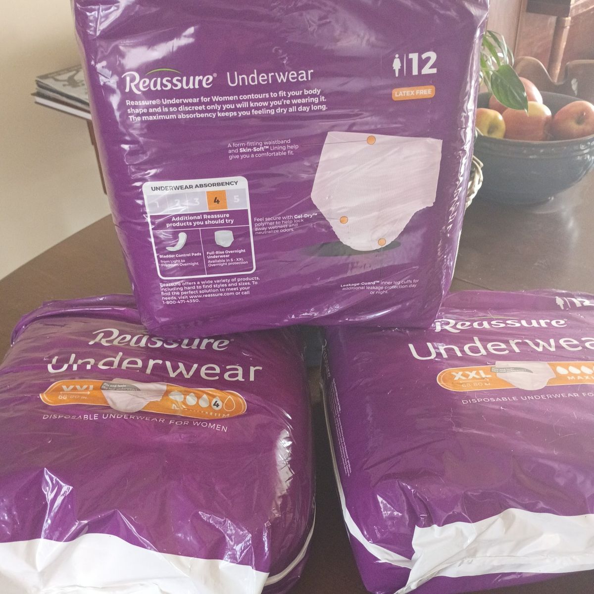 Reassure Underware Xxl