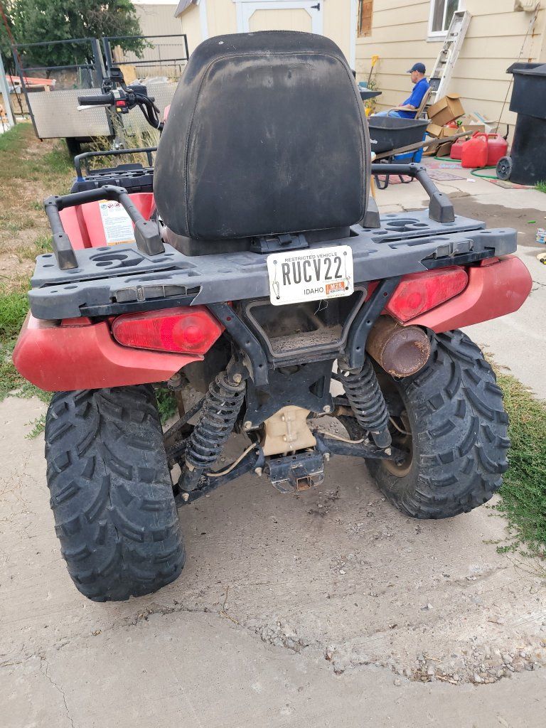 Polaris Sportsman 800 EFI Touring ATV Quad Red