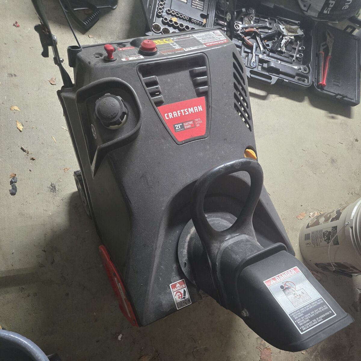Craftsman 208cc snowblower