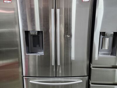 GREAT SAMSUNG STAINLESS STEEL FRENCHDOOR FRIDGE! W-WARRANTY