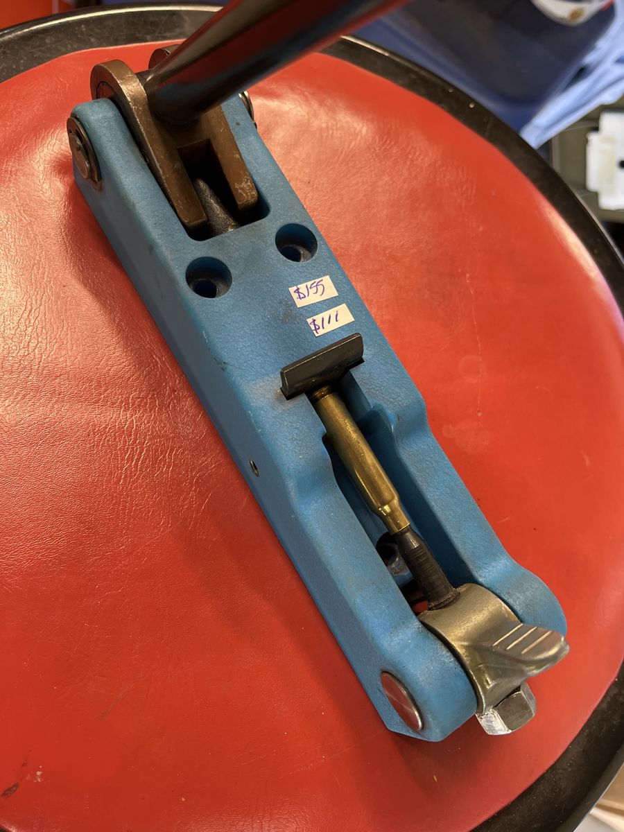Dillon primer stage tool.