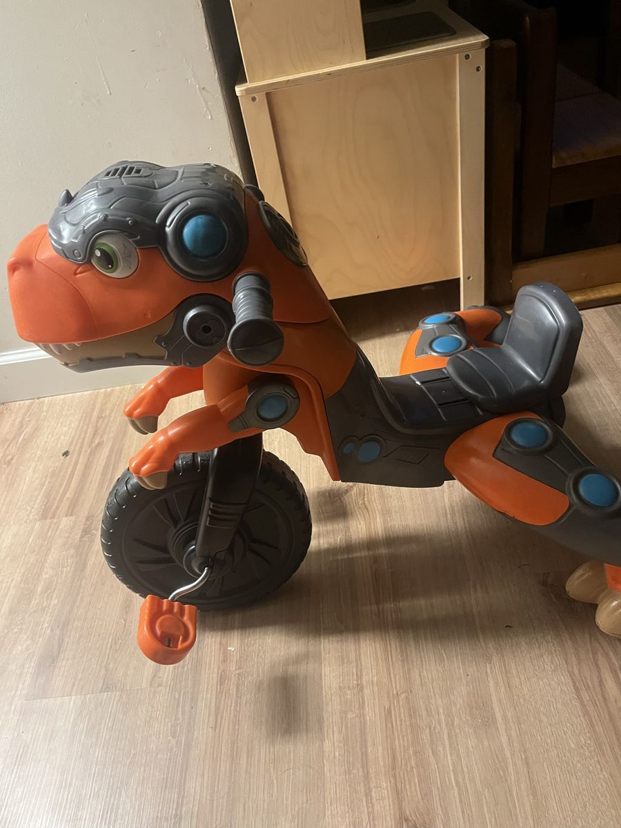 Dinosaur toddler electric toy tricycle